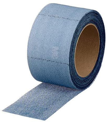 3M Blue Net Foglio abrasivo con Supporto in Rete, in Rotolo, 70 mm x 10 m, Grana 220, 36466