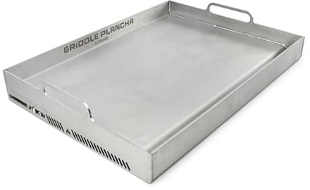 Grillrost.com Das Original Riesige XXL Griddle Plancha für Gasgrills - Macht Keine Kompromisse!