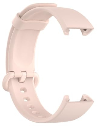 Silikonremsrem för Xiaomi klocka Lite version Armband tillbehör armband för Xiaomi klocka Lite version rem, Ljusrosa, För xiaomi Redmi Watch