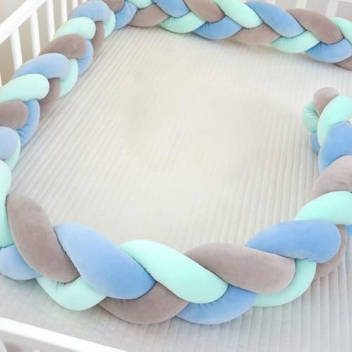 GYCS Braided Knotted Cushion, Knot Cushion, Knot Pillow, 100% Cotton Bed Set All Round Braided Protector for Room Decor,A10,100cm