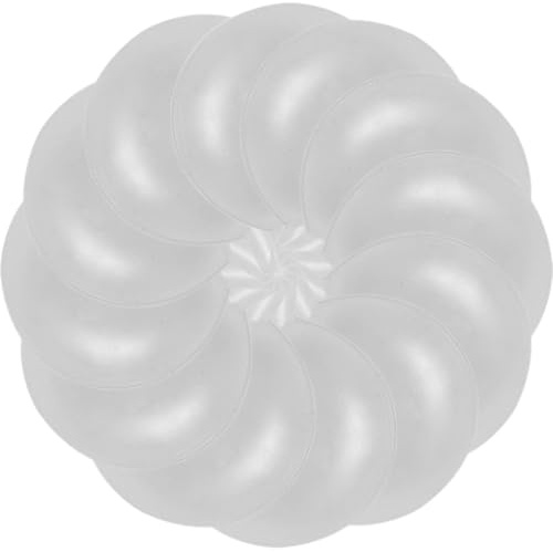 HAWILLOSCH Squeaker Sostitutivi per Giocattoli per e Animali Domestici 25 Pezzi Bianco 42Mm Accessori Riparazione Peluche Rumorosi per Giochi Fai da Te