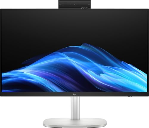 HP Elite Studio 8 All-in-One G1i 23,8 stationär dator, Windows 11 Pro (CH0P7ET) – Intel Core Ultra, AI-funktioner, WiFi 7, Touchskärm