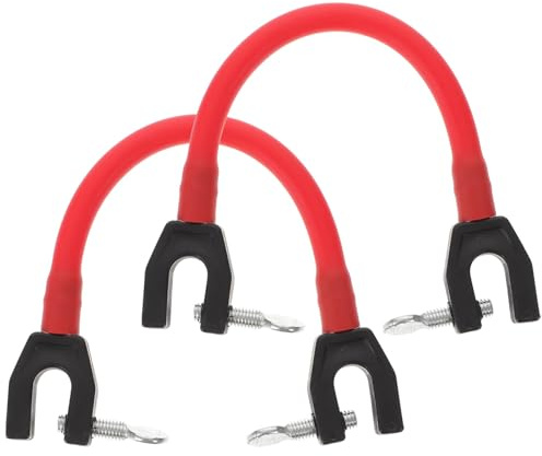 ifundom Ski Tip Connector for Making Basic Turning and Control for Beginners 2pcs Easy Ski Training Aid with Latex Material Random Color for Learning Skiing