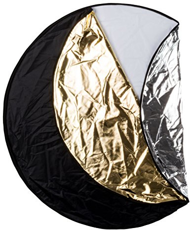 DÖRR vikfläktor-set, 5-i-1, Svart, guld, silver, vit, Ø 107 cm