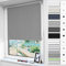 Magiea Verdunklungsrollo ohne & mit Bohren Klemmfix, Grau B70 x H120 cm (Stoffbreite 65 cm), Klemmrollo Thermorollo, Innenrollo für Sonnen- und Sichtschutz, Rollos für Fenster & Tür