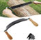 Couteau à Dessiner, Outil de Rasage de Tirage,Couteau de Rasage Incurvé,Couteau de Tirage Manche en Bois Haute Netteté,Planes pour Tonneliers Droites,pour le Travail du Bois, écorce et écorce