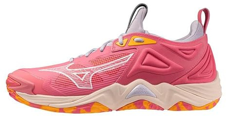Mizuno Wave Momentum 3 Unisex Volleyball Shoe | Rosebud | US Mens 8/ US Womens 9.5