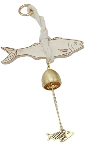 Campana De Tienda Para Puerta - Timbre Sonador De Madera Rustica Para Puertas - Timbre Con Diseño De Para Hogar Estudio Residencia Cafetería Tienda