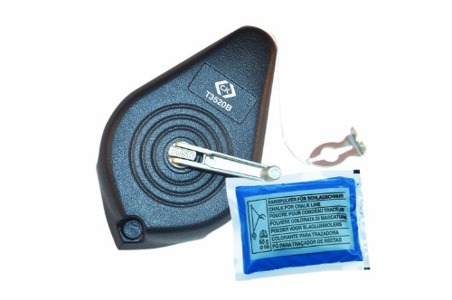 C.K T3520B Cordeau traceur en Métallique 30 m