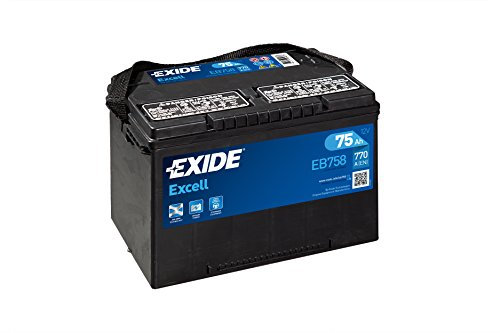Exide - Car battery EB758 12V 75Ah 770A
