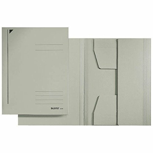 Leitz Jurismappe A4 430g/qm Karton (25er Packung, grau)