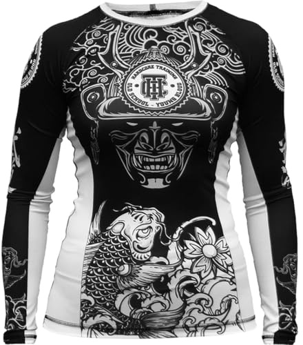 Hardcore Training Rash Guard Kvinnor Kompressionströja Långärmad Kompression Dam Baslager Fitness Yoga Löpning Gym Träning