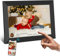 AILRINNI Cornice Digitale WiFi - 10.1 Pollici HD IPS Touch Screen Cloud Cornice Foto Digitale, Auto-rotazione/Condividi Foto con l'App