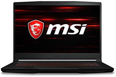 MSI GF63 Thin 11SC-497IT Notebook Gaming 15.6 pulgadas FHD 144Hz, Intel i7-11800H, Nvidia GTX 1650 4GB GDDR6, 8GB RAM DDR4, 512GB SSD M.2 PCIe 3.0, WiFi 6, Win 10 Home
