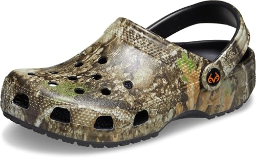 Crocs Unisex-Adult Classic Realtree Clog, Multi APX, 12 Women/10 Men