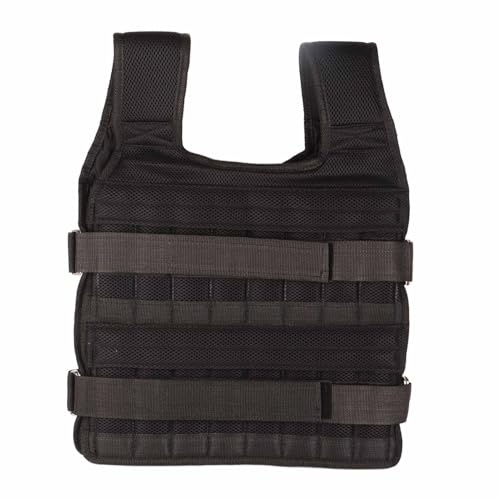 Kukyller Gilet lesté, Veste d'entraînement en Maille Respirante 15 kg Gilet de Fitness d'entraînement pour la Course à Pied