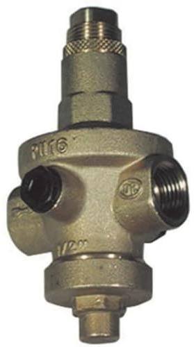 Riduttore di pressione Rio Export sede in acciaio inox (or) 1/2