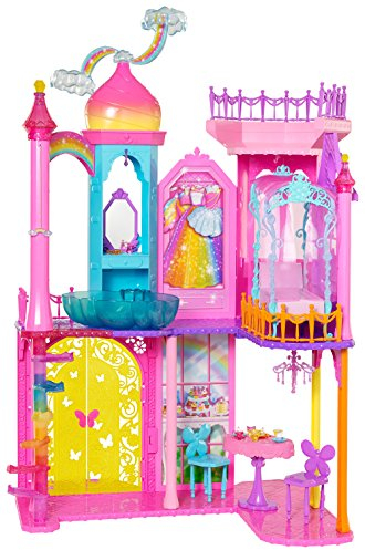 Barbie DPY39 - Bambola Castello Arcobaleno