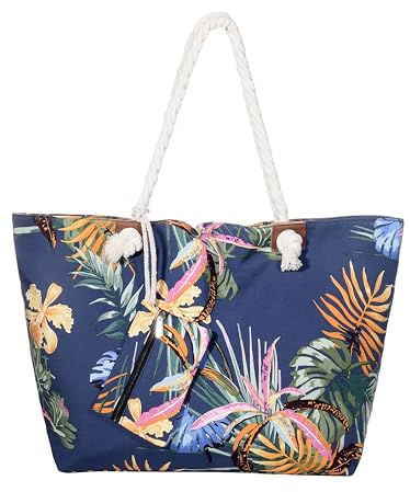 MASADA Grand sac de plage hydrofuge avec fermeture à glissière