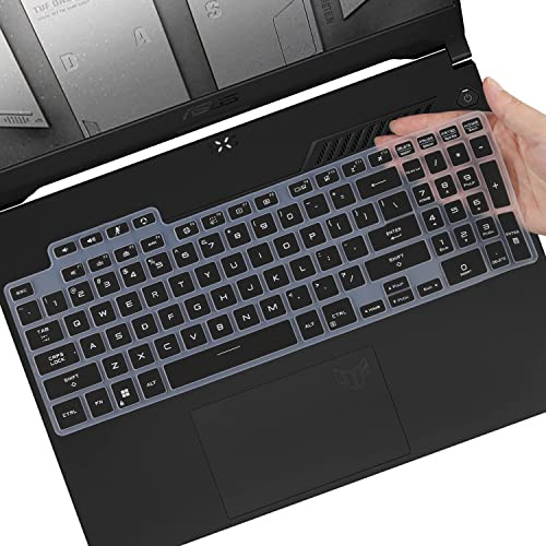 Tastaturabdeckung für ASUS TUF A15 A16 Gaming Laptop FA608UP FA607PI/PV/NS/XS/XT FA507UI/UV/UU FA507RC/RE/RM/RR, TUF F15 A17 F17 FA707RC FX707ZC/VV/VV U/ZV/ZU (Nicht geeignet für alte A15 FA507RC/RE