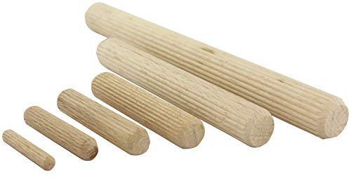 JOWE DÜ06/20 Tacos estriados 6 x 20 mm, Madera de haya, 6x 20 mm