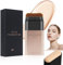 HASAIKA® Gesichts-Make-up-Stick, Foundation-Stick Mit Natürlichem Mattem Finish Und Pinsel, Wasserfester Concealer mit voller Deckkraft für ein natürliches Aussehen (Helles Weiß)