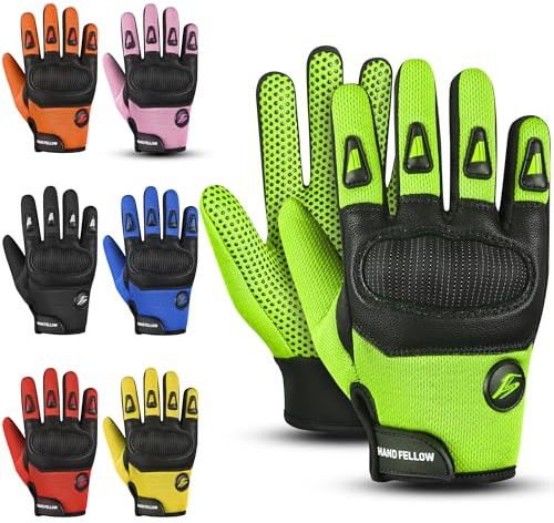 Hand Fellow kids motocross gloves bike gloves with Ultimate Protection cycling gloves Essential motorbike gloves dirt bike & bmx gloves