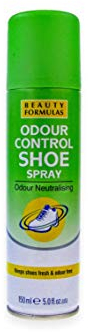 Beauty Formulas Odour Control Shoe Spray 150ml (PACK OF 12)