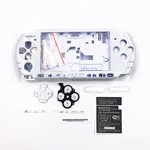Ersatz-Gehäuse mit Tasten für Sony PSP3000 PSP 3000 3001 3002 3003 3004 Serie.