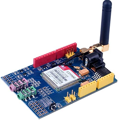 SIM900 GPRS/GSM Shield Development Board Quad-Band Module with Antenna | SIM900 GPRS/GSM-Schild Entwicklungsboard Quad-Band-Modul mit Antenne