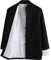 G-LIKE Chinesische Kampfkunst Herren Jacke – Traditionelle Uniform Oberbekleidung für Kampfsport Kung Fu Tai Chi Wushu Männer Frauen Kostüm Tang Stil Langarm Kleidung - Baumwolle (Schwarz, M)
