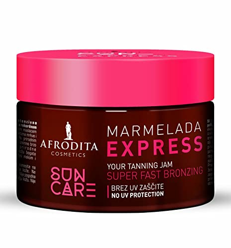 Afrodita Cosmetics Sun Care - Acceleratore per abbronzatura Marmelada, per un'abbronzatura rapida e intensa, con olio di cocco organico al 100%