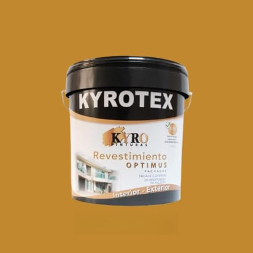 KYRO PINTURAS - Revestimiento de fachadas KYROTEX OPTIMUS 10 AÑOS, Pintura Carta de colores - 14L (Albero L-536)