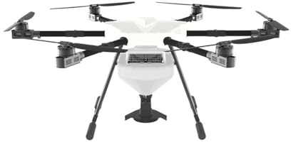 12,5L Hexacopter Heavy-Lift Granular Spridare Drone Kit 1380 mm Axelavstånd 6215 Power System 30 mm kolfiberram for industriell UAV 1 Set(White cover frame)