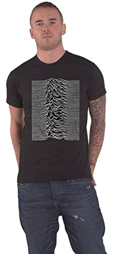 ROCKOFF Joy Division T Shirt Unknown Pleasures Album Back Print Nuovo Ufficiale Uomo Size XXL