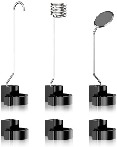 Ennovor Endoscope Inspection Camera Accessories, Borescope Inspection Camera Accessories, Small Tool for Fault Detection Pipeline Cleaning Suitable for Endoscope Inspection,Mirror*1 Hook*1 Magnet*1