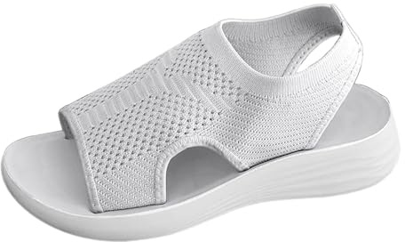 Générique Women's Orthopaedic Sandals Comfortable Plantar Fasciitis Slides Open Toe Lightweight Sport Sandal Reduces Stress on Feet, Joints and Back