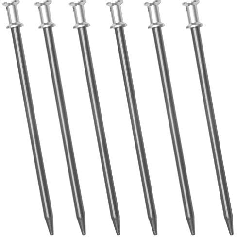 Wechsel Felsbodenhering Pipe Peg Felsnagel Zelt Hering Erdnagel 20 cm Lang Alu