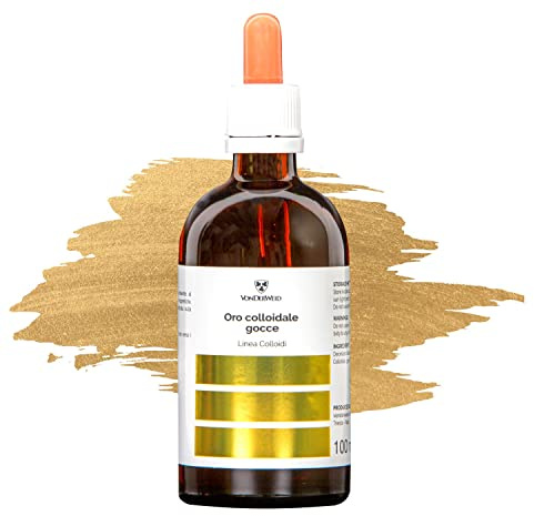 Vonderweid - Pure Colloidal Gold, 20 PPM, 100 ML (DROPPER)