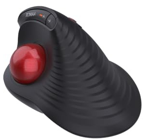CALMUDHON tyst trådlös styrkula mus multienhet switch ergonomisk vertikal mus för bärbar dator stationär surfplatta