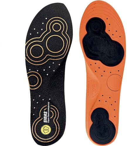 Sidas Gel Double Comfort Einlegesohlen/Sportschuhe, verschiedene Farben (Mehrfarbig), 37 EU