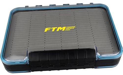 FTM Spoonbox 22,8x16,8x5,0cm - Blinkerbox für Spoons & Spinner, Angelbox für Forellenblinker, Köderbox für Blinker, Tacklebox