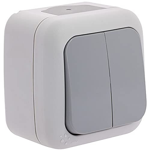 SIEMENS - Étanche Double Va et vient gris