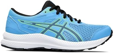 ASICS Contend 8 Gs Sneaker, Waterscape Black, 38 EU