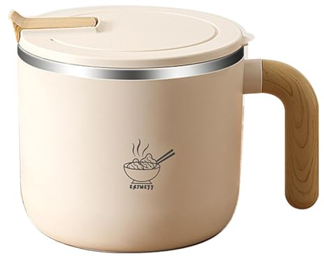 Bottiglia termica per alimenti – Ciotola termica per il pranzo | Contenitore per alimenti isolato sotto vuoto in acciaio inossidabile | Contenitore per il pranzo termico | Scatola da pranzo impilabile