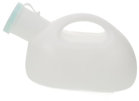Mipcase Orinal Hombre Grande Plástico Portátil con Tapa Reutilizable para Viajes Camping y Cuidado Personal