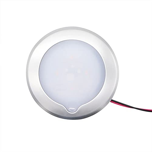 LED Schiffslampe RV Wasserdichte Deckenleuchte Dimmbar Außen/Innen schiffsleuchten ​Kellerlampe feuchtraumlampe Explosionsgeschützte Leuchten wasserdichte ​Licht Wandlampe Industrielicht,Warm light