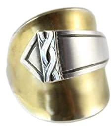 Silber 800er Besteckschmuck Ring, ca. 59 (18,8) Ring aus Besteck