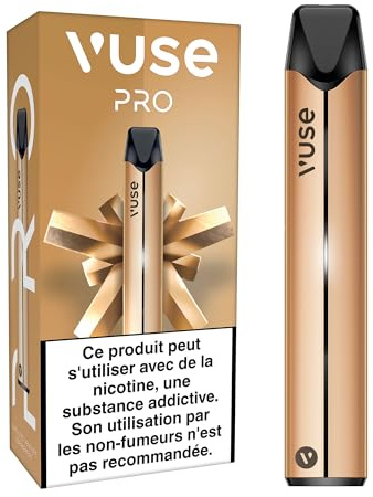 VUSE Cigarette Électronique ePod Kit Simple – Chargement Rapide – Couleur : Or - Compatible avec Capsules VUSE ePod (vendues séparément)