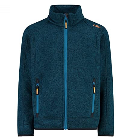 CMP Kinder Knit Tech Jacke, deep Lake-Reef, 140